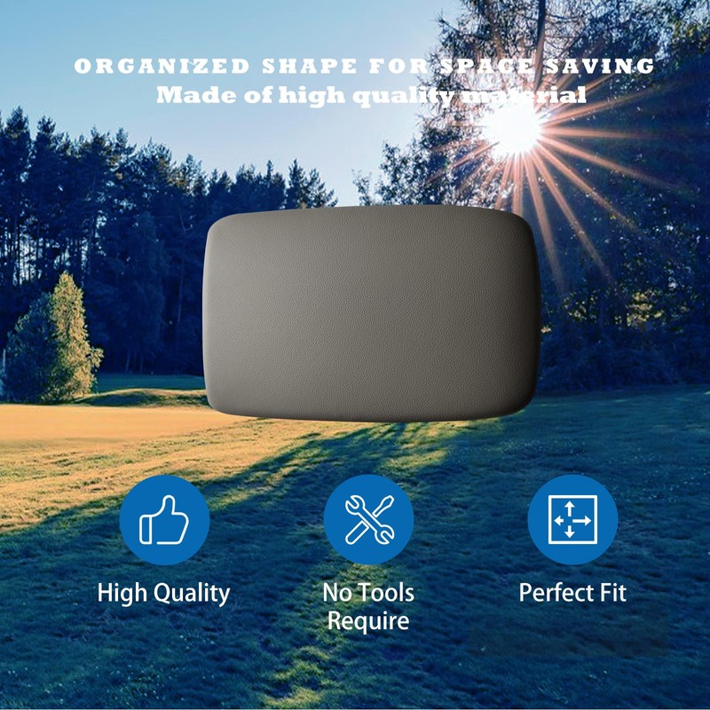 FULGURALSNAIL Center Console Lid Armrest Replacement Kit fit for Toyota