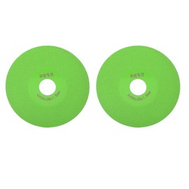 2Pcs Glass Cutting Disc, 4 Inch Glass Ceramic Diamond Cutting Disc for Angle Grinder, for Grinding of Glass, Jade, Wine Bottles, Tile Masonry