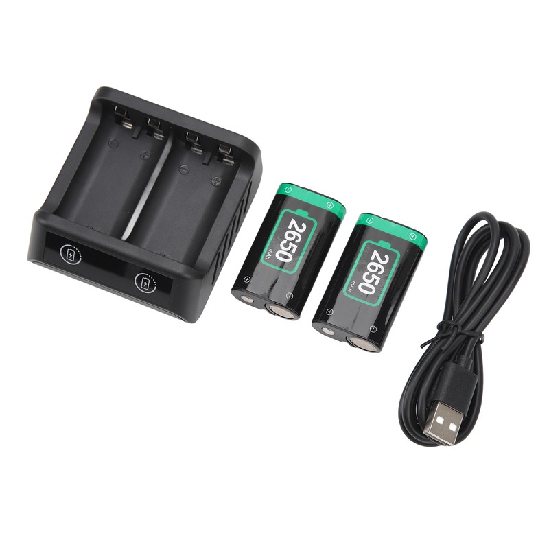Rechargeable Battery Packs for XboxSeries X/S 2650mAh Fast Charging LED