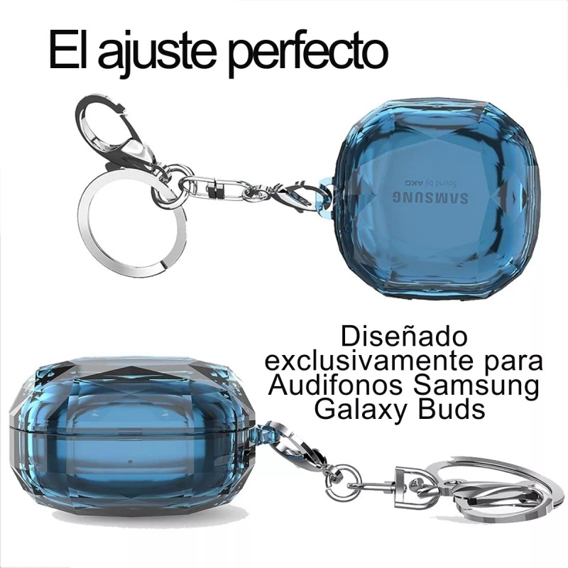 Universo en Linea Funda Audifonos Inalambricos Elegante Llavero + Pluma