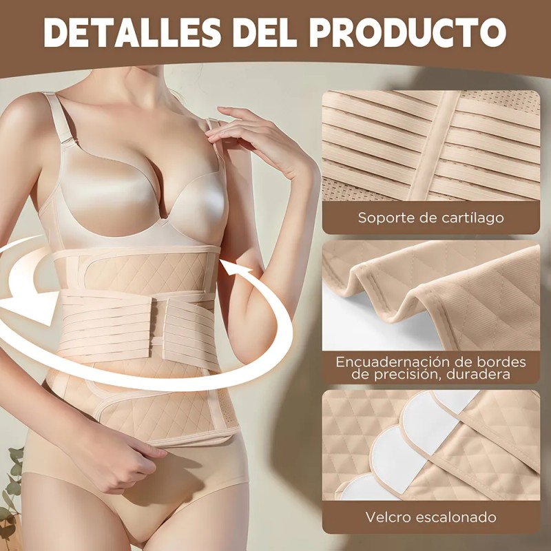 Nuevo Estilo De Faja Maternidad 2 En 1 Postparto