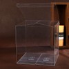 Transparent Packaging Box Set: 100 Pieces Transparent Gift Boxes Macaron