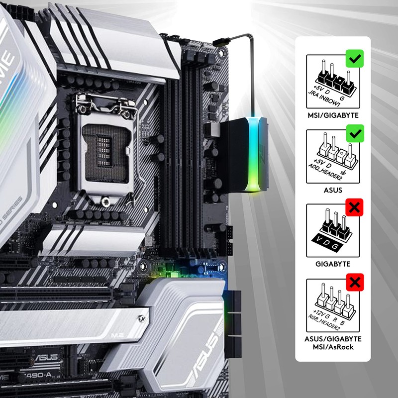 EZDIY-FAB ATX Power Plug 24 Pin 90 Degree 5V 3