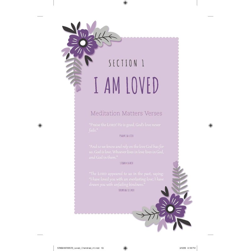 Loved and Cherished: 100 Devotions for Girls