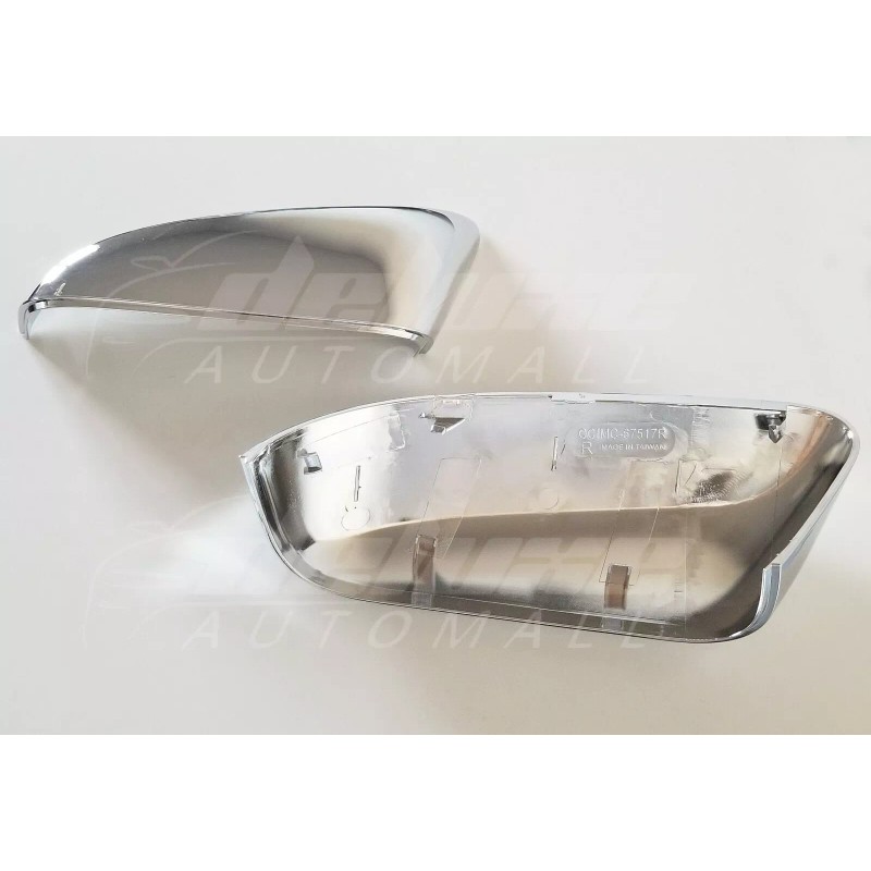 CCI Replacement CLIP-ON Chrome Mirror Covers (Set of 2) FOR