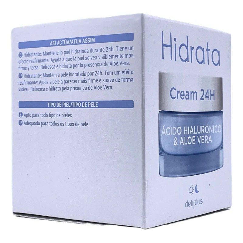 Hidrata Cream Ácido Hialurónico & Aloe Vera Deliplus