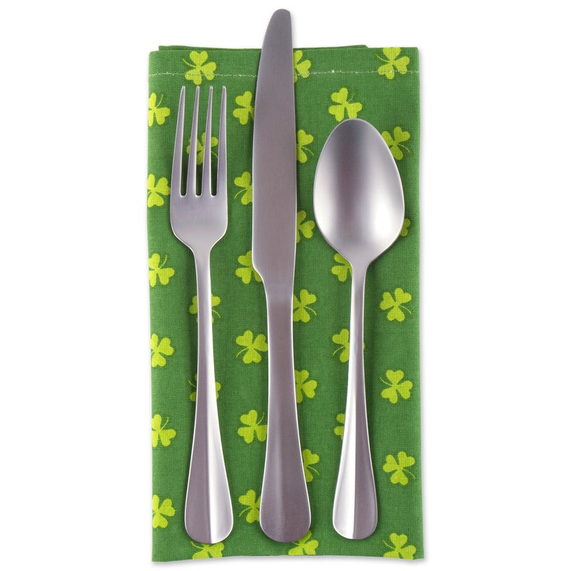 DII St Patrick's Day Napkin, 18 by 18-Inch, Set of