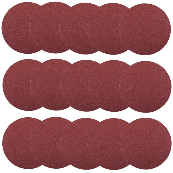 Auniwaig 8 inch 40 Sandpaper Sanding Discs NO-Hole PSA 40