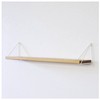 Heian Shindo LABRICO Wall Shelf, Triangle Frame, M, White, Shelf