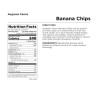 Augason Farms Sweetened Banana Chips Can, Emergency Food Supply, Everyday