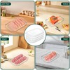 Deli Meat Container for Fridge, 3 Layer Stackable Bacon Lunch
