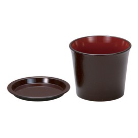 Lacquer 遊館 chionoecetes Painted New 溜 Bamboo Drop 3-Pack, Relish Dish with 67 – 300 – 22, 21