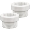 PEUTIER 2pcs Pool Umbrella Stabilizer Adapter, 1 3/4in Threaded Adapter