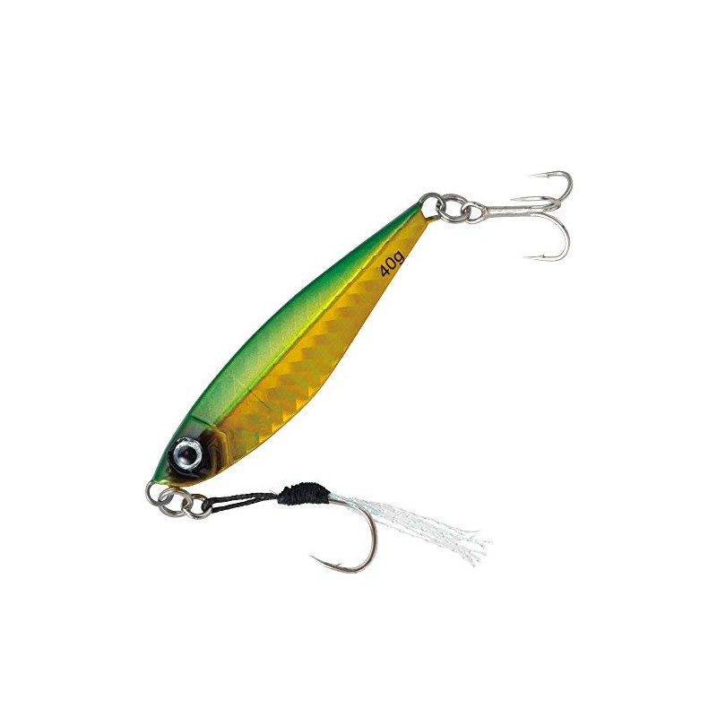 Alpha Tackle Crazy Cass Jig 40g #07 Green Gold Lure