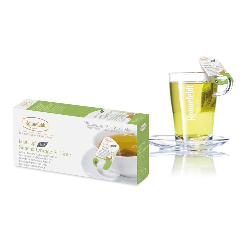 Ronnefeldt LeafCup Sencha Orange & Lime BIO – Organic Loose