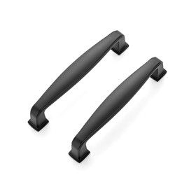 Ravinte Matte Black Cabinet Handles Solid Drawer Pulls, 3-3/4 Inch, 30 Pack