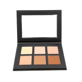 Mesvol 6 Color Contour and Highlighting Makeup Kit Contouring Foundation Concealer Palette Cream Kit Mattle (Medium)