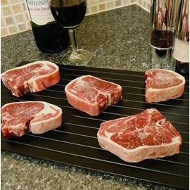 ADBBEG Defrost Plate Defrost Tray Natural Defrost Aluminum Defrost Plate Quick Defrost Rectangle