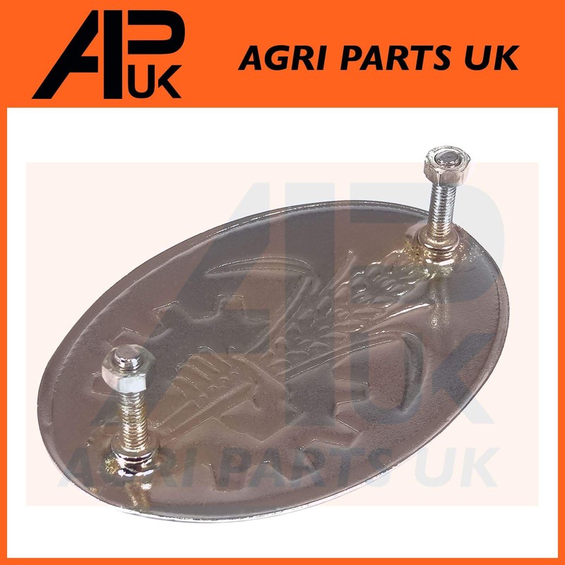 APUK Front Wheatsheaf Grill Nose Badge Emblem Replacement for Fordson