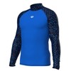 ARENA Men's Vest L/S Allover Rash Guard Shirt, Blue China-navy