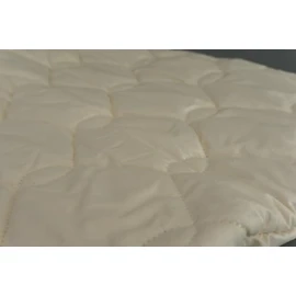 Inlett Organic Quilted Fabric Approx. 80 x 80 cm with Zip – Cover Ideal for Filling Cushions – Lining = Empty Cushion Cover Organic Cotton, Three Layers, Very Thick