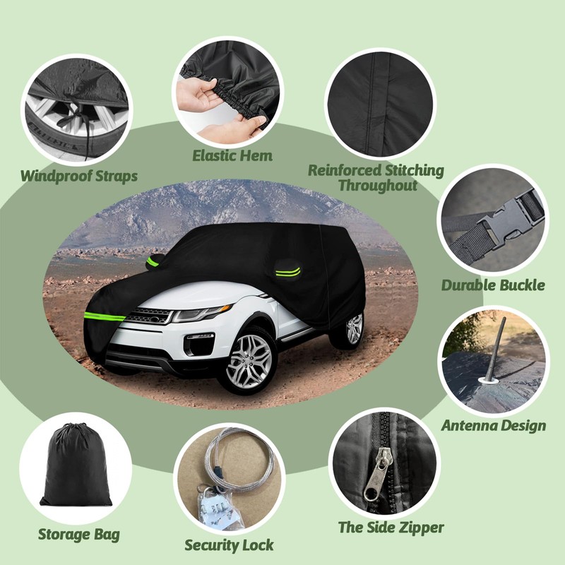 6 Layer Car Cover for Land Rover Range Rover Evoque