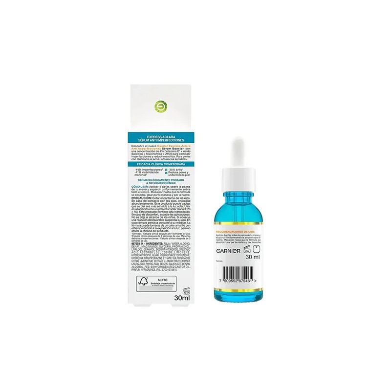 Garnier Express Aclara Serum Anti Acne 30 Ml