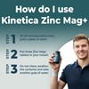 Kinetica Zinc Mag | 90 Capsules | 420 mg Magnesium