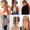 12 Pcs Coleteros para el Pelo, Elástico Bandas para Peinar