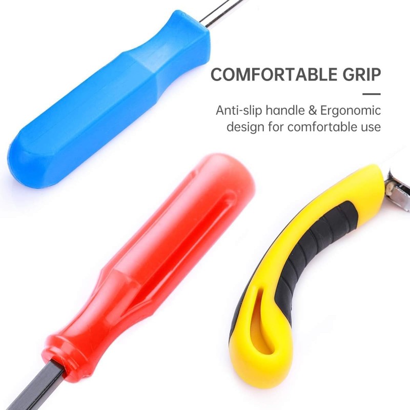 Upholstery Staple Remover and Tack Lifter Tool Set, 3 Pcs