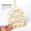 Wooden Chocolate Display Stand Bird Cage Style Dessert Display Shelves