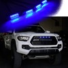 Boigoo Blue LED Front Grill Lights for Tacoma TRD Pro