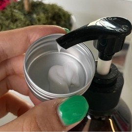 20ml Cosmetic Mini Round Tin Case 20ml 6ea