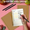 A5 Spiral Notebook, 8.27"x5.7" Hardcover Notebook 160 Lined Pages Spiral