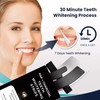 White Luxe Charcoal Teeth Whitening Strips - Coconut Oil &