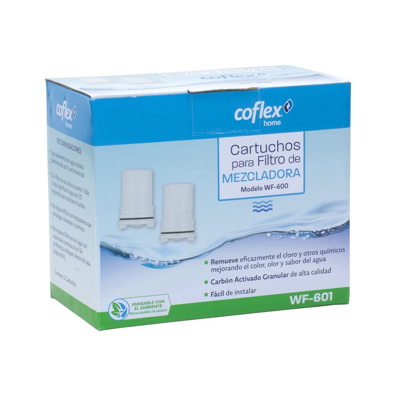 Cartuchos de repuesto para filtro de mezcladora WF-600