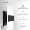 ASD 8 Inch LED Indoor Wall Sconce - Modern Interior
