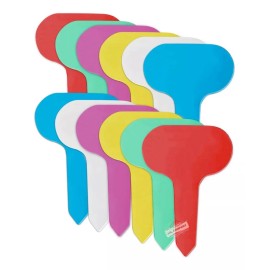 J.H. Company Set 12 Piezas Letreros Para Maceta Marcadores Plantas Mr-05 Color Chicos