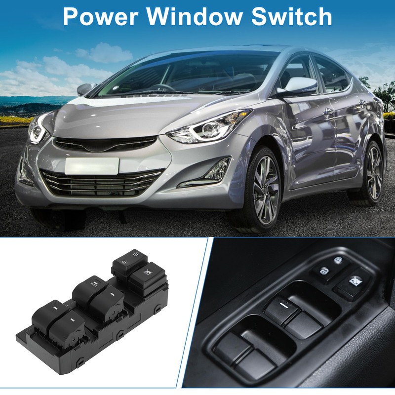 A ABSOPRO Car Power Window Switch Front Left Driver Side