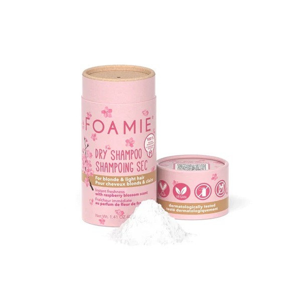 Foamie Berry Blossom Dry Shampoo – Blonde & Light Hair 40gr