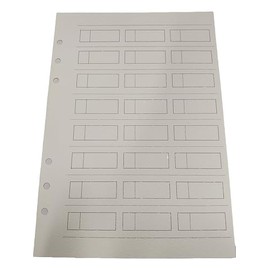 25 Sheets Watercolor Swatch Paper for Artists 140Lb 100% Cotton Watercolor Paper Acid-Free Travel Size Painters Color Diary Spiral-Bound A5 Watercolor Journal Paper for Oil Pastels Mixed Media (25)