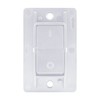 Leisure LED Modern Single SPST On-Off Switch with Bezel, 12-Volt,
