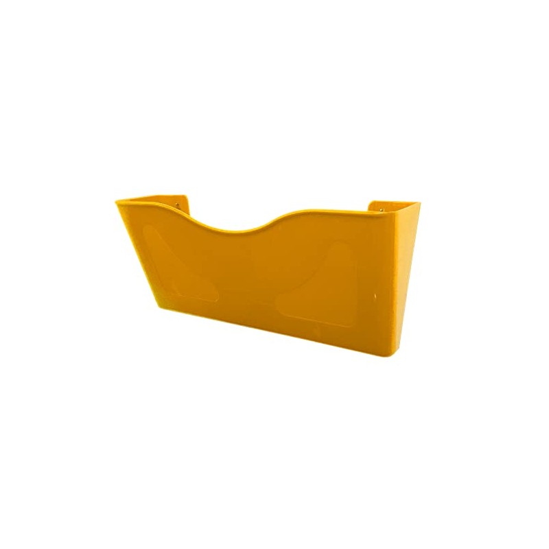 Deflecto 6 Pack Yellow Landscape A4 Wall Mounted Document Holder