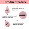 PKRFCJ Reusable Gas Pump Glove, Silicone Gas Gloves for Gasoline