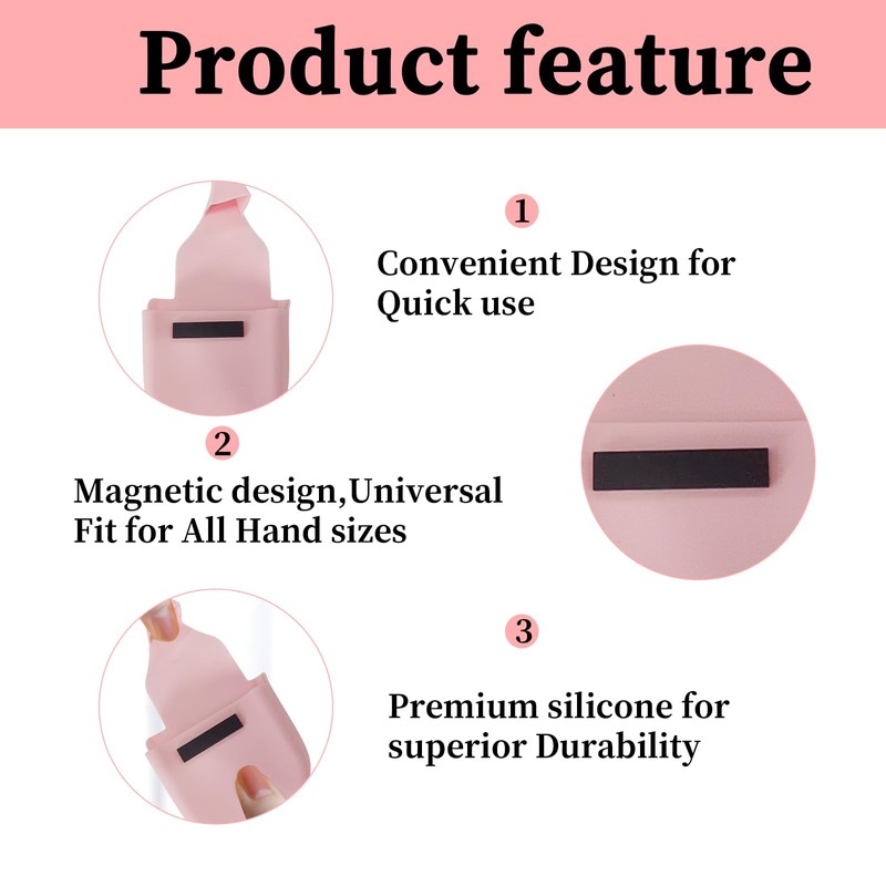 PKRFCJ Reusable Gas Pump Glove, Silicone Gas Gloves for Gasoline