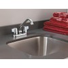 Moen Chrome Chateau Two-Handle 4-Inch Centerset Utility or Laundry Sink
