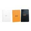 Rhodia Side Staplebound Pocket Notebook (3 X 4.75) Orange, Black
