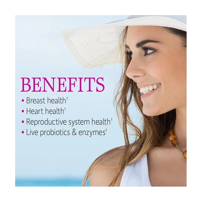 Multivitaminico Para Mujeres Con Probioticos 120 Capsulas Sabor Sin Sabor