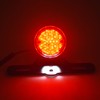 HDBUBALUS Motorcycle Tail Light LED Brake Light License Plate Light