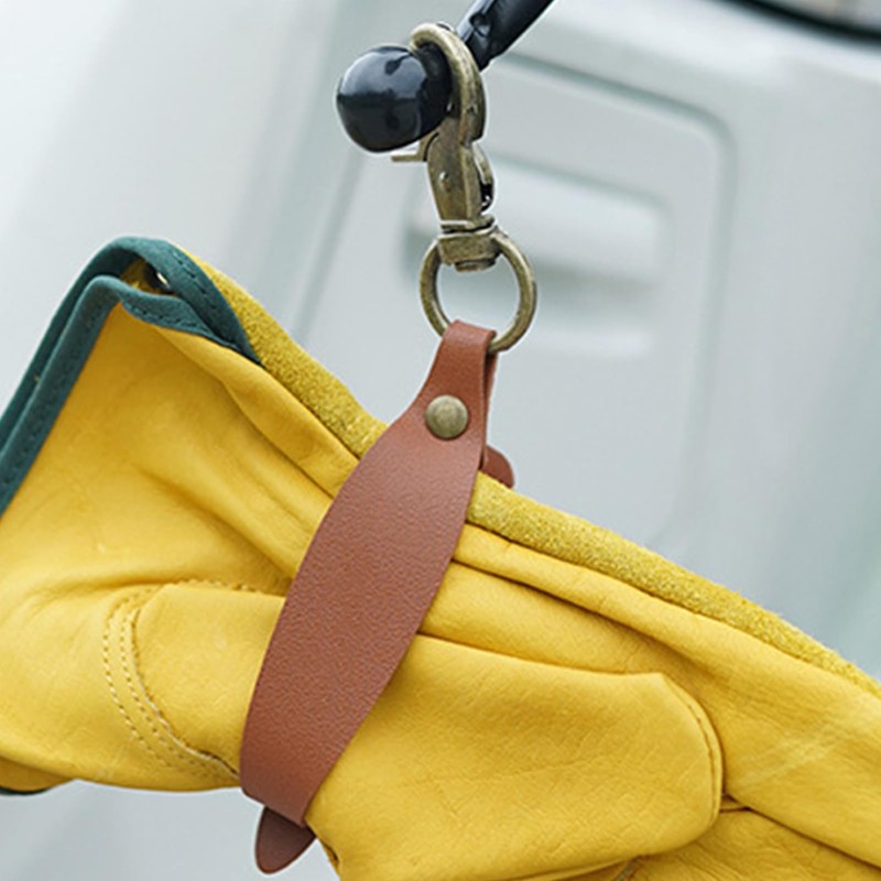 Belt Gloves Holder - Leather Welding Gloves Strap Clip,Mittens Safety